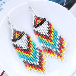 Long Ethnic Style  Earrings