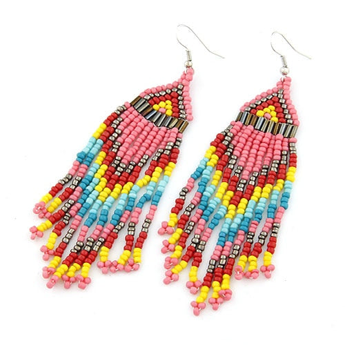 Long Ethnic Style  Earrings