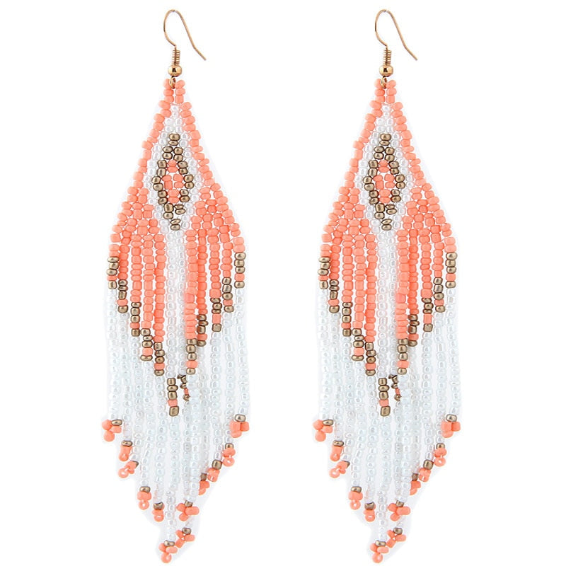 Long Ethnic Style  Earrings