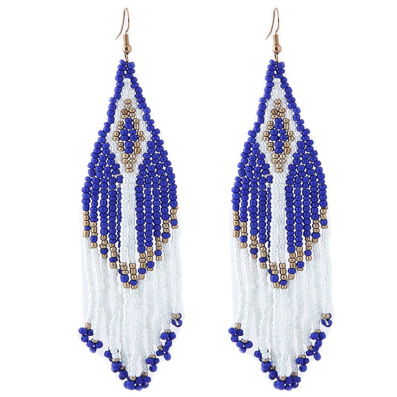 Long Ethnic Style  Earrings