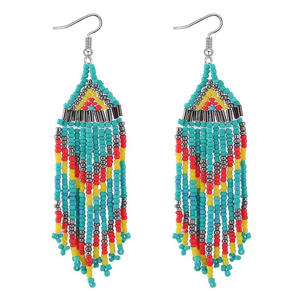 Long Ethnic Style  Earrings