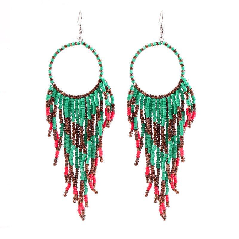 Long Ethnic Style  Earrings